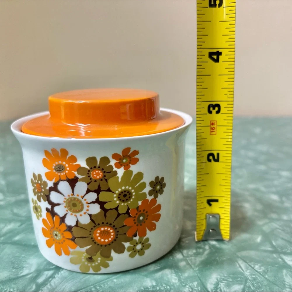 Vintage Johnson Bros Floral Creamer and Sugar Set Made in England - Picture 3 of 9